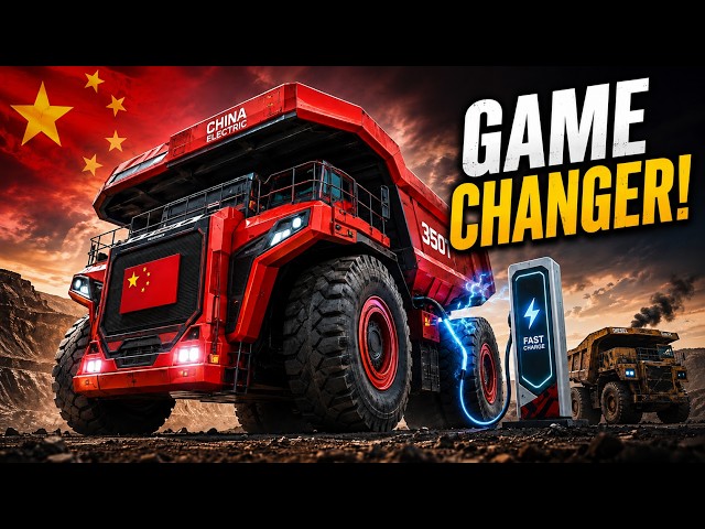 China Built a 350-Ton MONSTER Truck — Charges in 25 Minutes