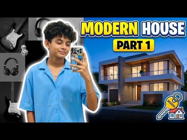 Me bna rha ho modern house 🏠🏡