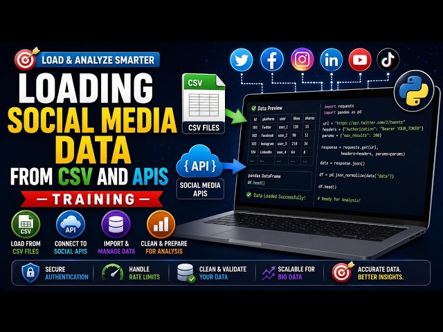 Loading Social Media Data from CSV and APIs_training