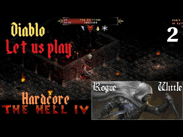 Diablo — The Hell 4 (Hardcore) — Let's Play S01E02: Please... No.