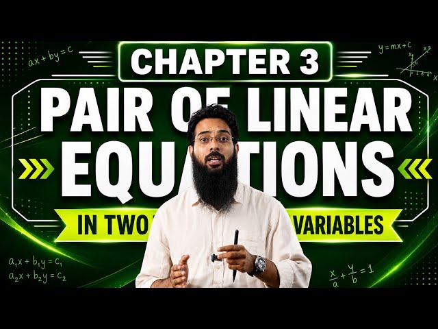 Class 10 Maths | Chapter 3 Exercise 3.1 | Pair of Linear Equations in Two Variables | NCERT Q.1-4