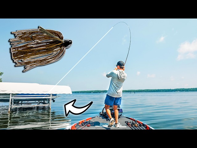 I Fished My NEW JIG In HEAVY COVER!
