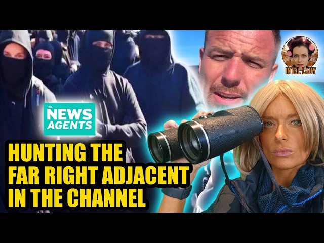 Emily Maitlis Searches The Channel For The Far Right Adjacent #parody #satire #uk #channelcrossings
