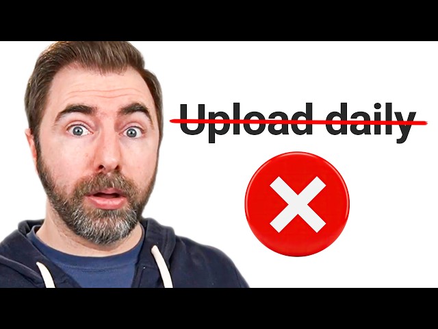 8 Bad Habits that KILL Small Channels
