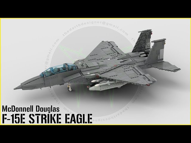 LEGO | F-15 E | STRIKE EAGLE - 1:35 Scale (v2)