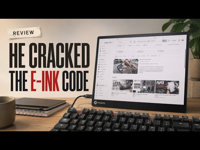 WAIT E-Ink was FAST this WHOLE Time?!