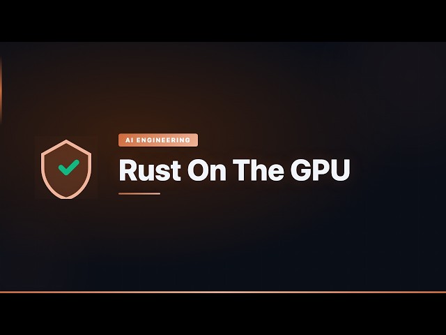Writing GPU Kernels in Rust