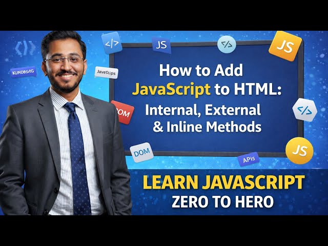 JavaScript Full Course | Part 1 – Introduction & Course Roadmap
