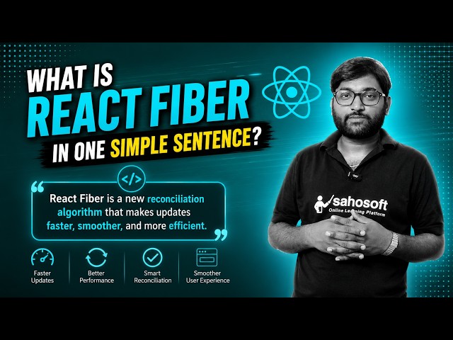 What is React Fiber in One Simple Sentence? | React Interview Questions | React Fiber Explained