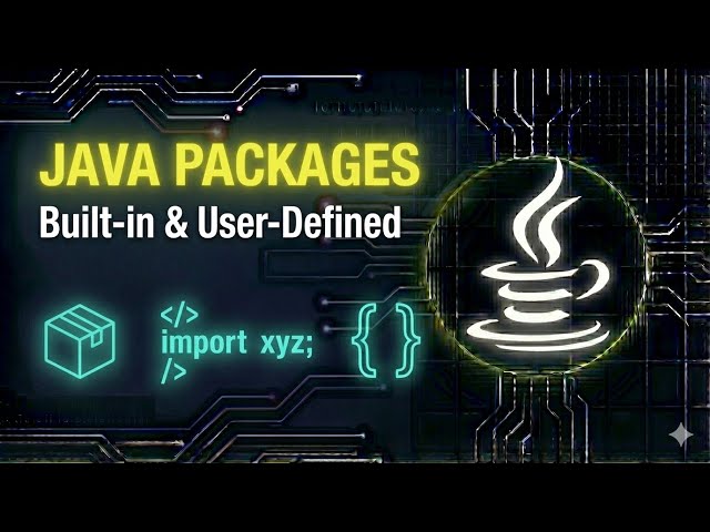 Java Packages Explained | Built-in & User-Defined Packages (Kannada) #32