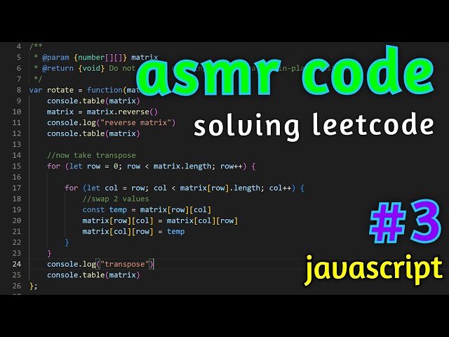 ASMR solving LeetCode problems #3 with typing noises