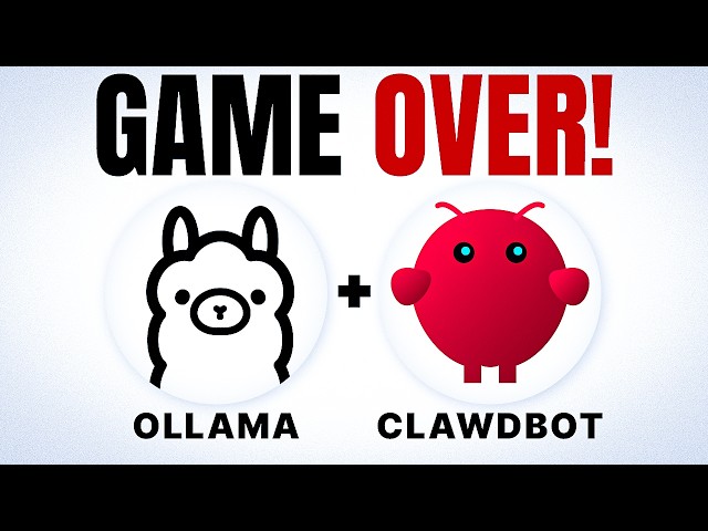 Ollama + Clawdbot/Moltbot is INSANE! (FREE Local AI Coding) 🤯