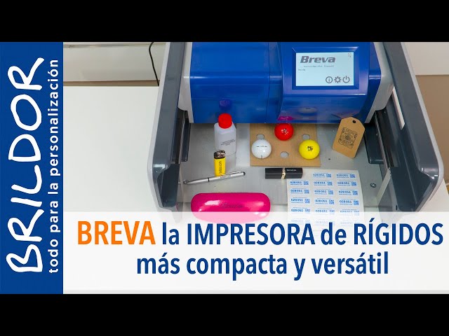 BREVA: la IMPRESORA de RÍGIDOS más compacta