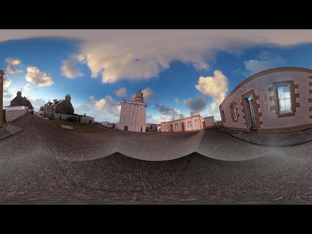 Kinnaird Head Lighthouse - 360 Panoramic Point Cloud