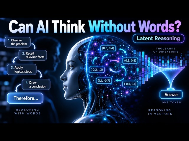 Can AI Think Without Words? (Latent Reasoning)