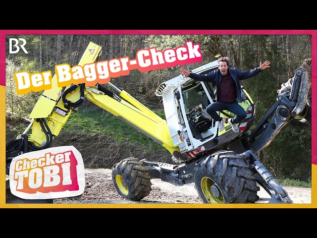 Der Bagger-Check | Reportage für Kinder | Checker Tobi | BR