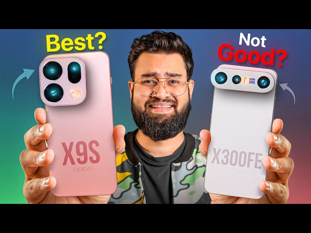 OPPO Find X9s vs Vivo X300 FE Full Comparison - Best Camera Smartphone?