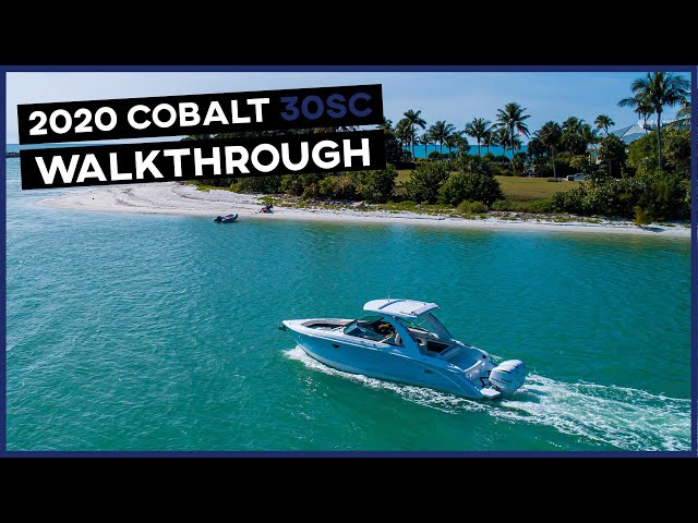 2020 30SC Cobalt Walkthrough Video in Naples Florida