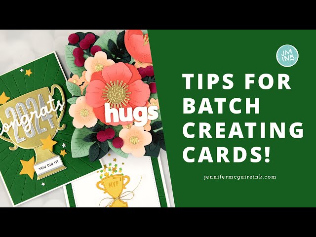 Tips For Batch Creating LOTS of Cards + BIGGEST SALE!