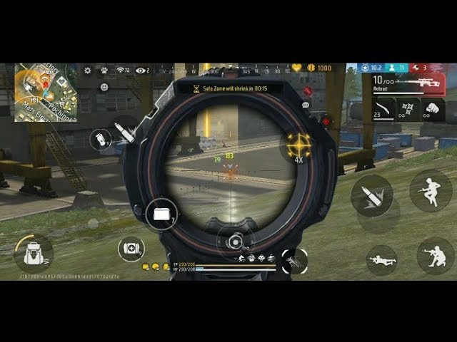 Freefire Br Rank full gameplay watch till end & enjoy 😍 #brranked #gamer #freefiregaming
