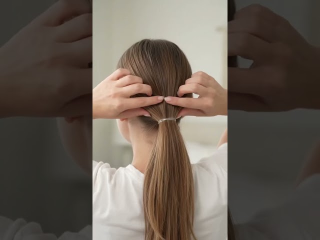 Hair stying tutorial hack for beginners #beautyhack
