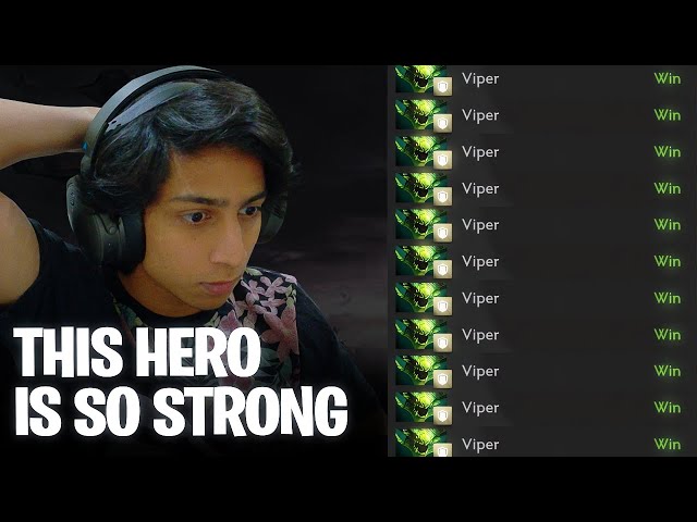 I tried Arteezy's 90% winrate Viper Carry... It felt Illegal