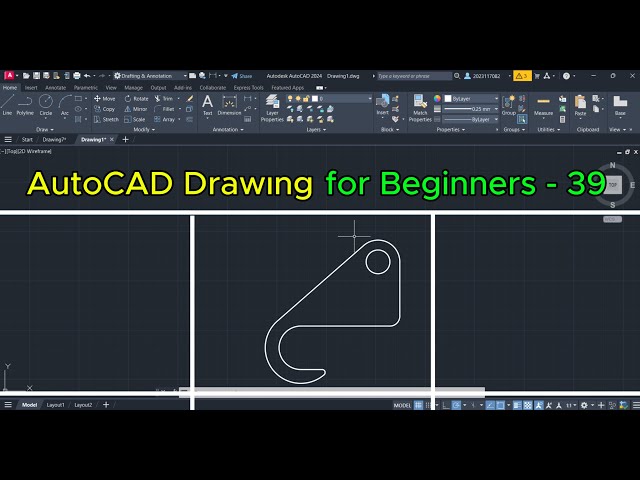 AutoCAD Tutorial for Beginners - 39