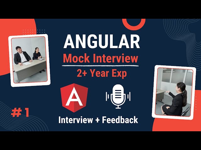 Angular Mock Interview (2 Years Exp) | Live Interview with Feedback