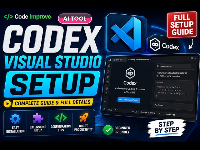Codex in VS Code: The ONLY Setup Guide You Need (2026) | AI Tools Tutorial in Hindi