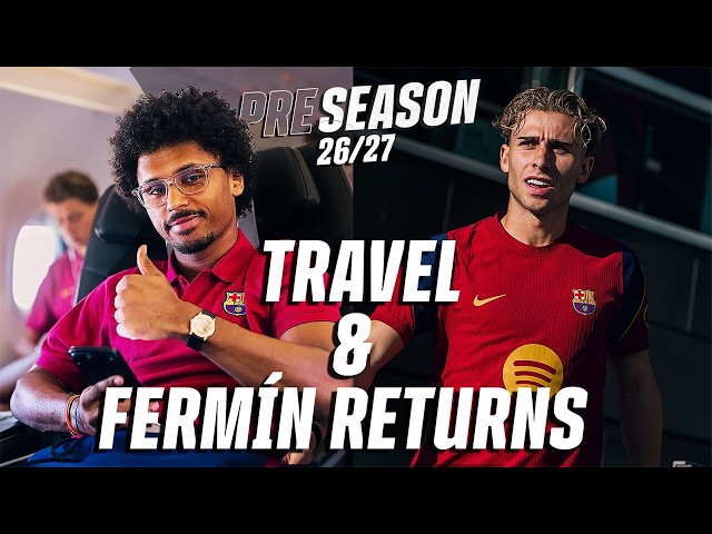 🔥 RUMBO A BIRMINGHAM + PRIMER ENTRENAMIENTO | INSIDE STAGE (DÍA 1) | FC BARCELONA 🔵🔴