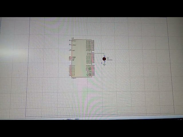 Led blinking using 8051 microcontroller by keil ide #embedded #iot #electronic