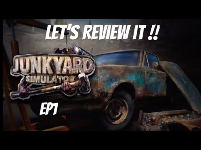 Junkyard Simulator Ps5, Let's Review It. Ep1