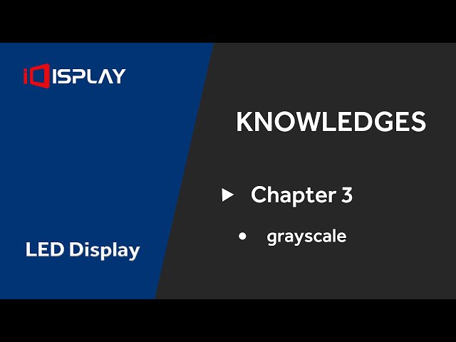 Chapter 3 Introduction of Grayscale