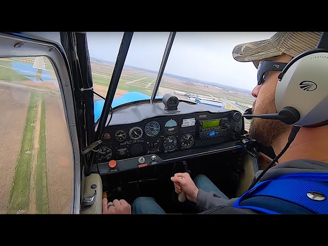 World's NEWEST TailWheel Pilot!?