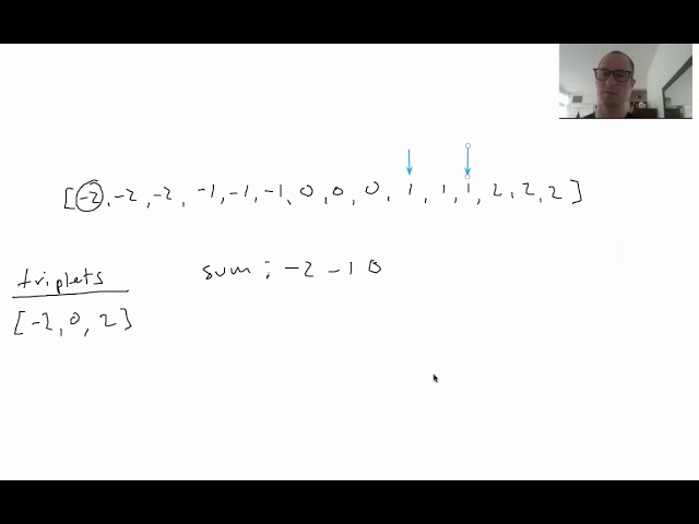 LeetCode 15 - Three Sum No Duplicates