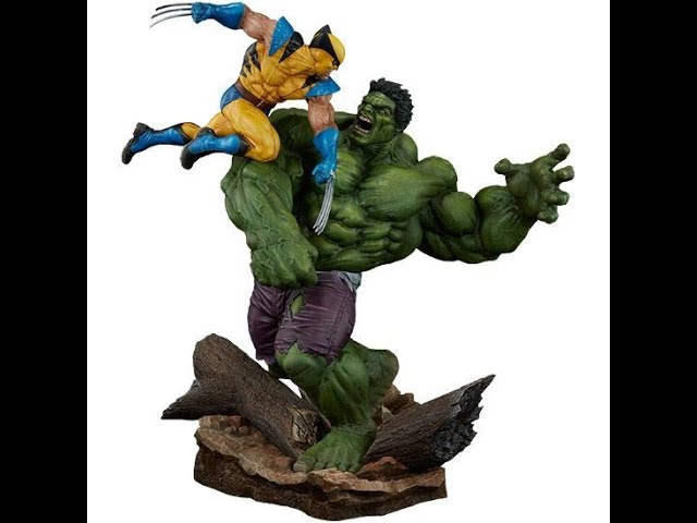 DRAWING HULK VS WOLVERINE