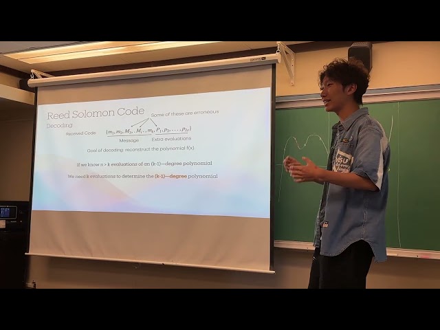 Reed-Solomon Code Demystified -- SUMaC presentation 2025