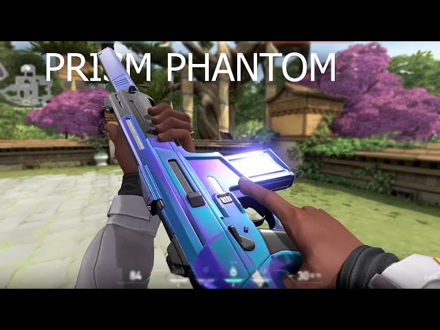 Valorant PRISM Phantom Skin Gameplay (Prism Collection)