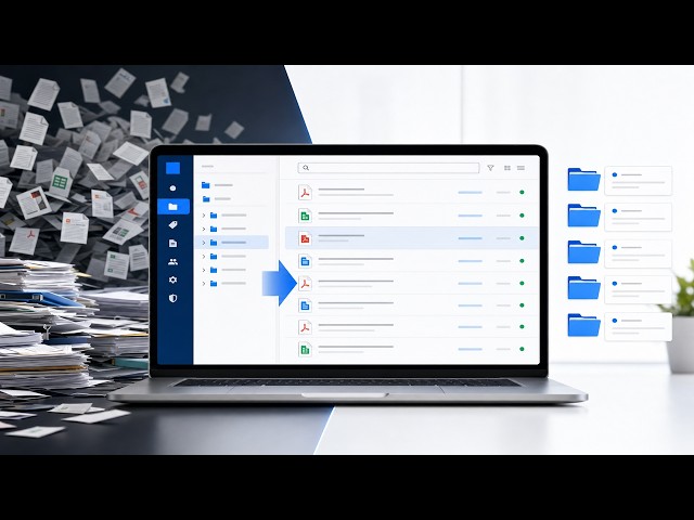 How does AI File Pro use natural language search to find documents?