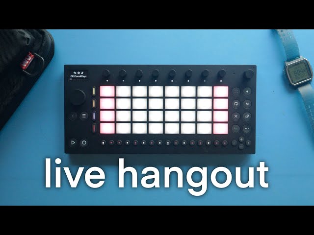 🔴 Ableton Move - Sampling Live Session