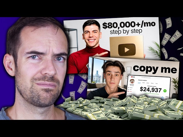 The Weird, Deceitful World of YouTube "Gurus" (it's all AI and theft)