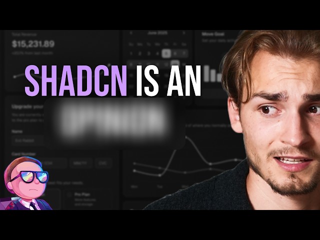 Why Shadcn is actually not a ui library...
