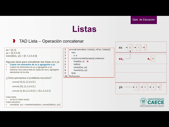 Estructuras Recursivas - Listas [Parte 2]