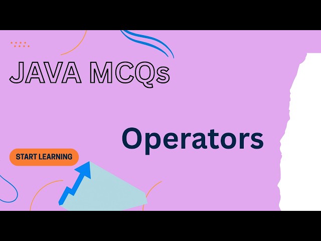Java Operators MCQs | Important Interview & Placement Questions 🔥