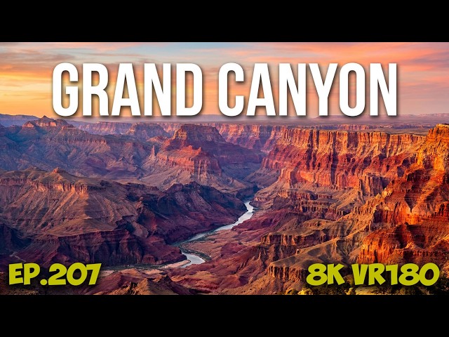 Ep.207 Grand Canyon Arizona – Indigenous Life and Deep Time Written Into Canyon 8K VR180 3D Travel