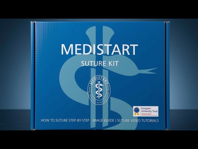 Kit de Sutura Quirúrgica con eBook y Videotutoriales | Aprende a Suturar Paso a Paso