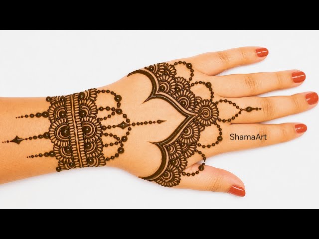 Rakshabandhan special mehndi design 2026 | simple mehndi design front hand