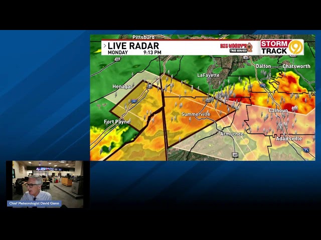Monday Evening Storm Tracking Update (8/17/26)