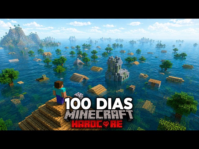 Sobreviví 100 días en Apocalipsis Natural en Minecraft HARDCORE