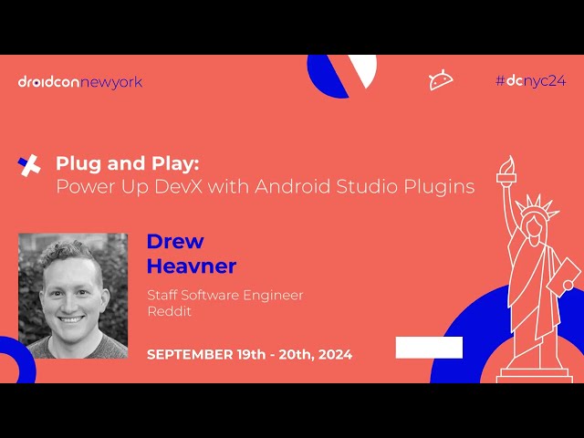 Plug and Play: Power Up DevX with Android Studio Plugins - Drew Heavner | droidcon New York 2024